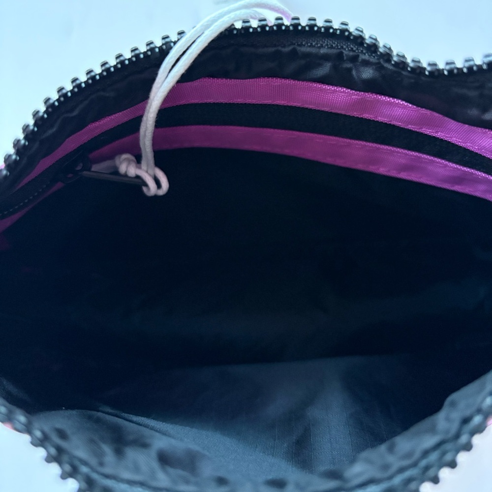 NWT BAGGU Mini Nylon Shoulder Bag - Extra Pink - Picture 10 of 13